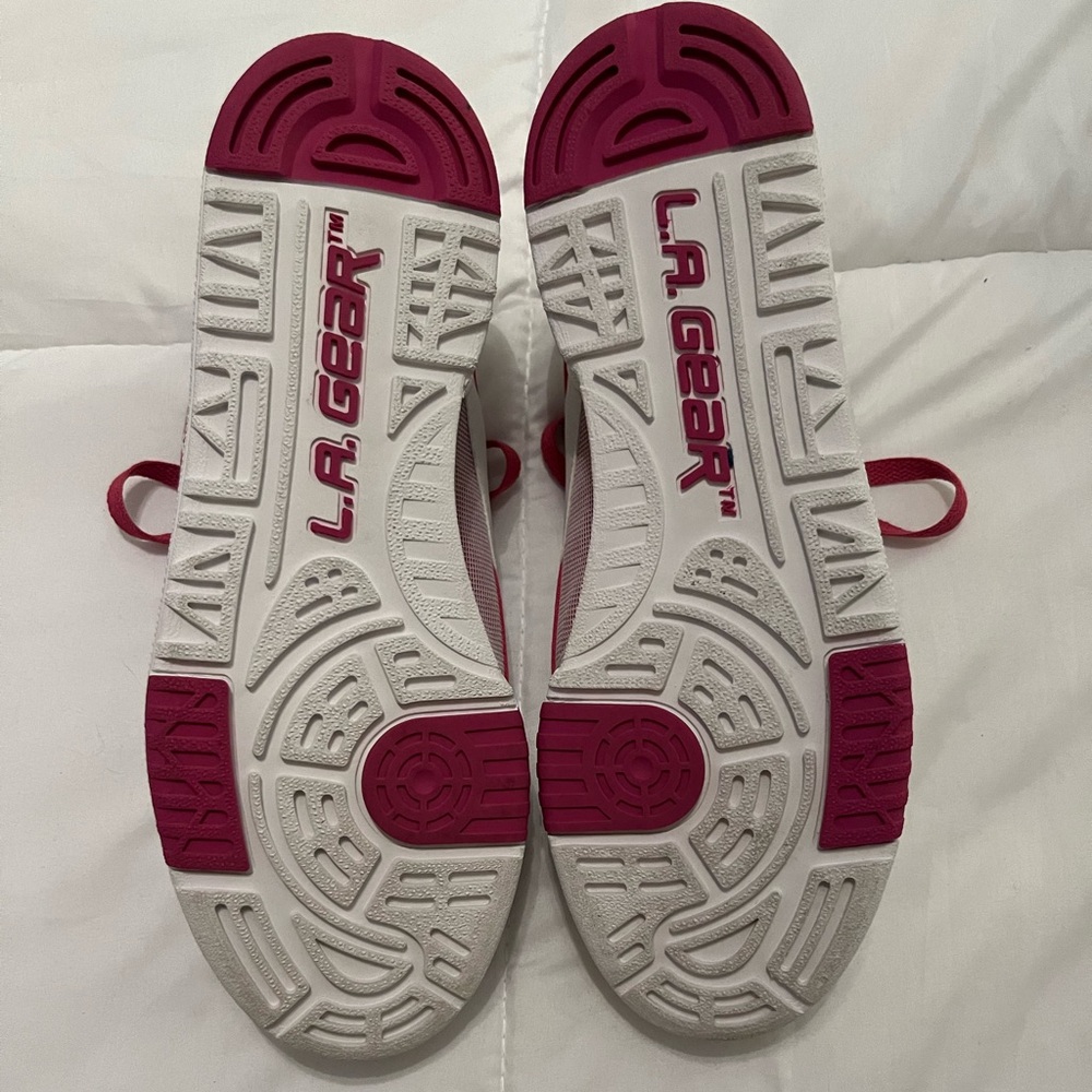 L.A. Gear Women's Shoes - Pink and White